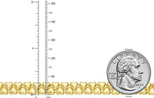 Load image into Gallery viewer, 14k Yellow Gold 7mm Sweetheart Link Bracelet, 7.25 Inch
