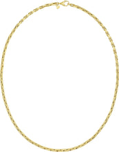 Load image into Gallery viewer, Italian 14k Yellow Gold 3.6mm Cable Link Chain Necklace, 20 Inch
