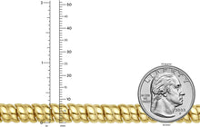 Load image into Gallery viewer, 14k Yellow Gold 8mm Scalloped Swirl Link Bracelet, 7.25 Inch

