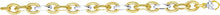 Load image into Gallery viewer, 14k Two-Tone Gold 9mm Fancy French Cable Link Bracelet, 7.75 Inch
