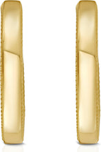 Load image into Gallery viewer, 14k Yellow Gold Mini Beaded Huggie Earrings
