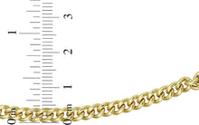 Load image into Gallery viewer, Italian 14k Yellow Gold 4.2mm Small Paperclip &amp; Curb Link Chain Necklace, 18 Inch
