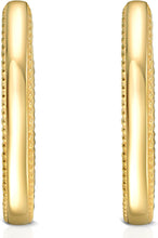 Load image into Gallery viewer, 14k Yellow Gold Mini Beaded Huggie Earrings
