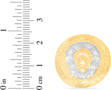 Load image into Gallery viewer, 10k Yellow Gold 24mm Lion The King Medallion Men&#39;s Ring, Sizes 5-13
