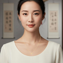 Load image into Gallery viewer, 14k Yellow Gold Horoscope Zodiac Sign Charm Pendants Chain Necklace 16&quot; - 18 Inch
