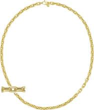 Load image into Gallery viewer, Italian 14k Yellow Gold French Cable Link Chain Necklace, 20 Inch or 22 Inch

