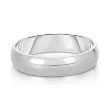 Load image into Gallery viewer, 10k Yellow Gold or White Gold 5mm Solid Polished Comfort Fit Wedding Band Ring
