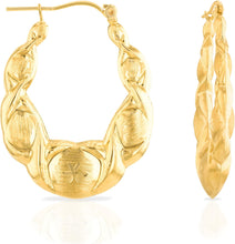Load image into Gallery viewer, 10k Yellow Gold XOXO X &amp; O Hugs and Kisses Love Earrings, XXLarge, Extra Large, Large, Medium, Small or Extra Small
