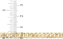 Load image into Gallery viewer, Italian 14k Gold Over 925 Silver 5.3mm Comfort Curb Chain Necklace, 20 Inch, 22" or 24"
