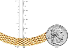 Load image into Gallery viewer, 14k Yellow Gold 4mm, 6.5mm or 9mm Panther Link Bracelet, 7 Inch
