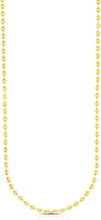 Load image into Gallery viewer, 10k Yellow Gold 4.7mm Puff Mariner Necklace
