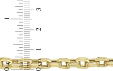 Load image into Gallery viewer, Italian 14k Yellow Gold 5mm Thick Duplex Link Chain Necklace, 20 Inch or 22 Inch
