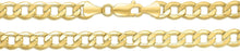 Load image into Gallery viewer, 10k Yellow Gold 9mm Hollow Cuban Curb Link Bracelet or Anklet, 8 Inch or 9 Inch
