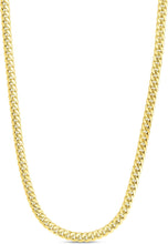Load image into Gallery viewer, 14k Yellow Gold 7mm Solid Miami Cuban Necklace
