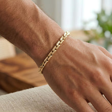 Load image into Gallery viewer, 14k Yellow Gold 4.5mm Chunky Cable Link Bracelet, 7.5 Inch
