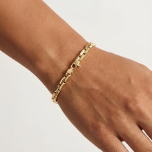 Load image into Gallery viewer, Italian 14k Yellow Gold 4.5mm Chunky Cable Link Bracelet, 7.5 Inch
