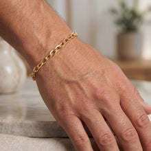 Load image into Gallery viewer, 14k Yellow Gold 4mm Mini Oval Link Bracelet, 7.5 Inch
