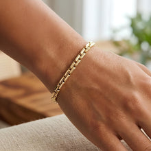 Load image into Gallery viewer, 14k Yellow Gold 4.5mm Chunky Cable Link Bracelet, 7.5 Inch
