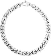 Load image into Gallery viewer, 14k Yellow Gold or White Gold or Rose Gold 6mm Solid Classic Miami Cuban Link Chain Bracelet
