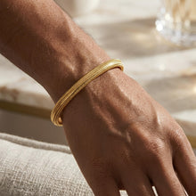 Load image into Gallery viewer, 14k Yellow Gold 3.4mm, 5.4mm or 8.8mm Stretch Mesh Slip-on Bracelet, 7 Inch
