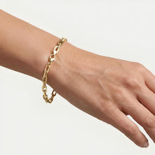 Load image into Gallery viewer, 14k Yellow Gold 4.2mm Short Paperclip Link Bracelet, 7.5 Inch
