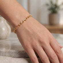 Load image into Gallery viewer, 14k Yellow Gold 4mm Mini Oval Link Bracelet, 7.5 Inch
