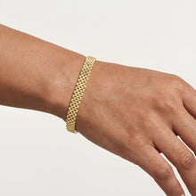 Load image into Gallery viewer, 14k Yellow Gold or White Gold 9.5mm Panther Bracelet
