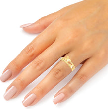 Load image into Gallery viewer, 10k Yellow Gold Butterfly Women's Ring
