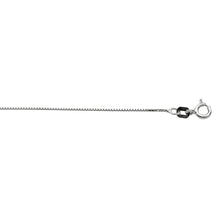 Load image into Gallery viewer, Sterling Silver Classic Box Chain Chain with Spring Ring Clasp
