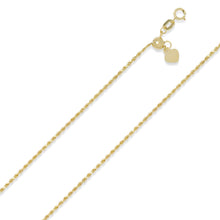 Load image into Gallery viewer, 10k Solid Adjustable Rope Chain
