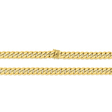 Load image into Gallery viewer, 10k Yellow Gold 11.2mm Semi-Lite Miami Cuban Chain Necklace
