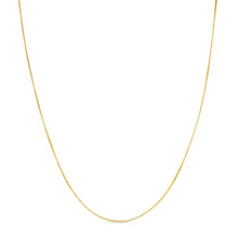 Load image into Gallery viewer, 10k Yellow Gold Solid Box Chain Link Necklace
