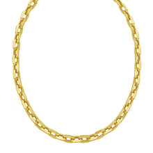 Load image into Gallery viewer, 14k Yellow Gold 8mm Lite Link Chain Necklace
