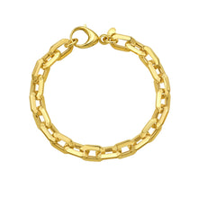 Load image into Gallery viewer, 14k Yellow Gold 8mm Lite Link Chain Bracelet
