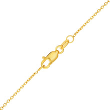 Load image into Gallery viewer, 10K Gold Charm Pendant Necklace Letter A-Z Personalized Alphabet Initial Name
