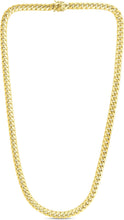 Load image into Gallery viewer, 14k Yellow Gold 6.1mm Semi-Lite Miami Cuban Chain Necklace
