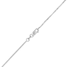 Load image into Gallery viewer, 14k Fine gold Box Chain Necklace (0.9 mm)
