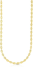 Load image into Gallery viewer, Floreo 10k Yellow Gold 6.5mm Puff Mariner Chain Necklace
