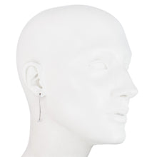 Load image into Gallery viewer, Sterling Silver Hanging Cubic Zirconia Earring
