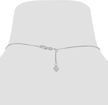 Load image into Gallery viewer, Floreo 10k Yellow or White Gold 0.7mm Adjustable Box Chain Necklace, 22”
