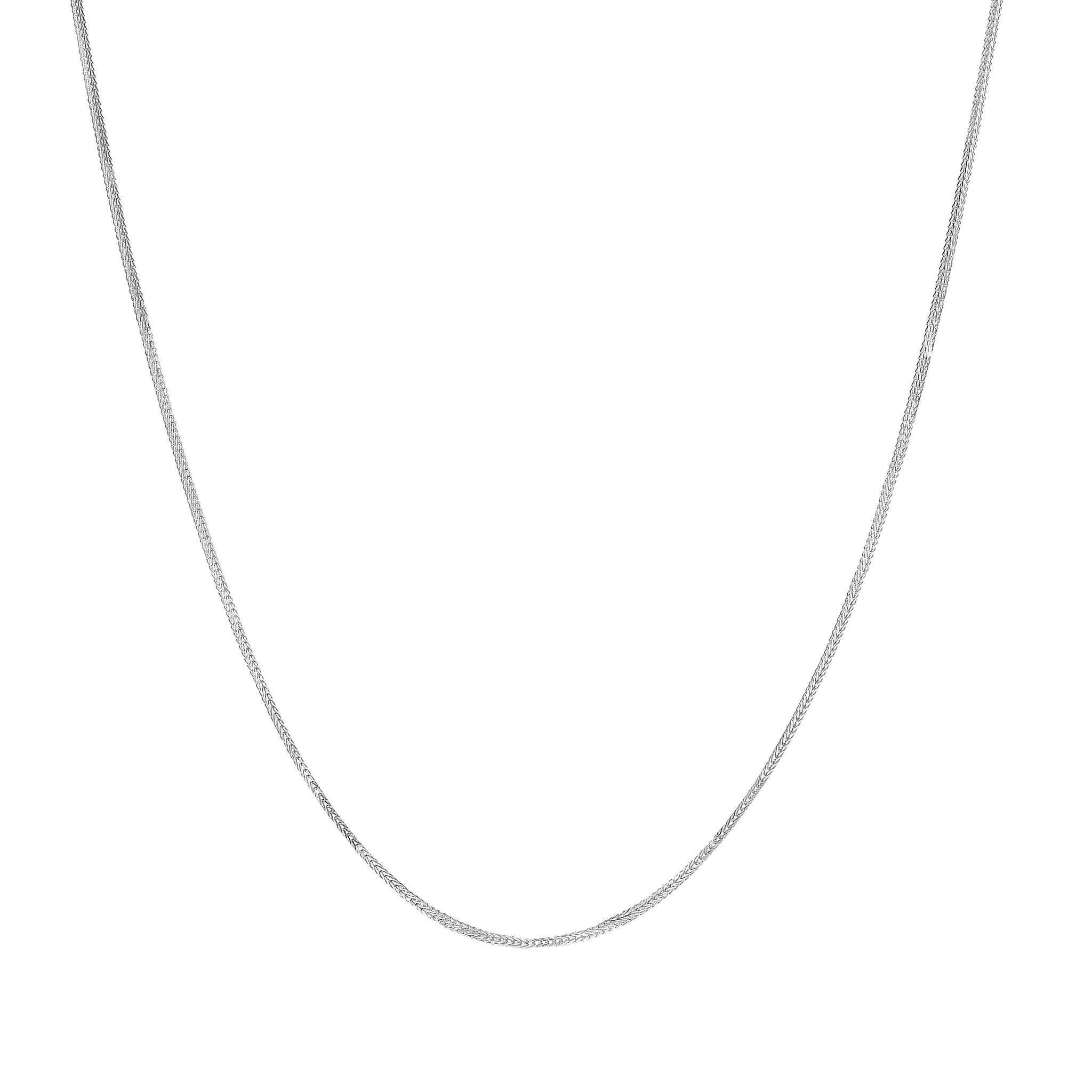 14k Yellow Gold Foxtail Chain Necklace