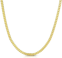 Load image into Gallery viewer, Floreo 10k Yellow Gold 3.2mm Lightweight Franco Chain Necklace
