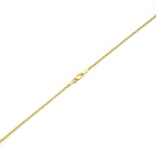 Load image into Gallery viewer, 10k Yellow Gold Hollow Rope Chain Bracelet and Anklet for Women and Girls, 2mm
