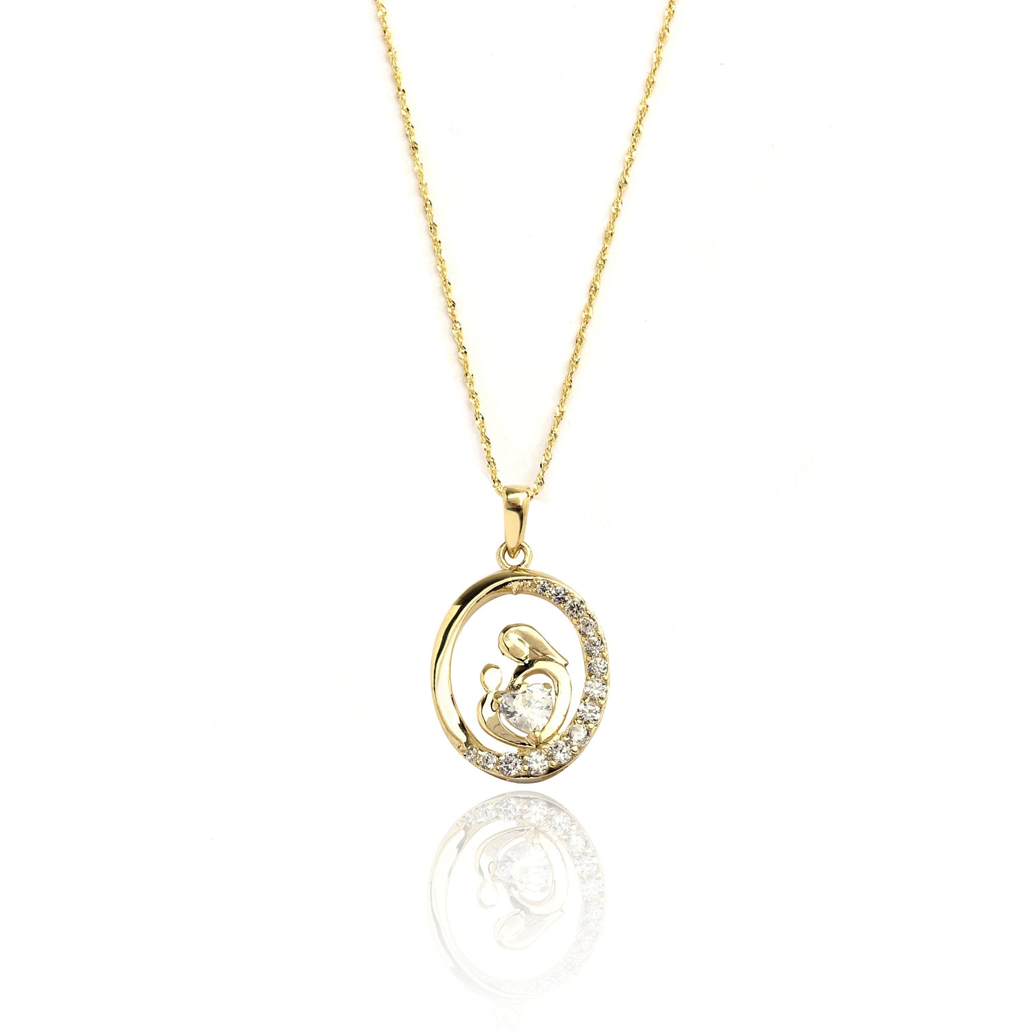 10k Yellow Gold Oval 