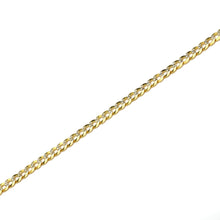 Load image into Gallery viewer, 10k Fine Gold Curb Cuban Chain Bracelet and Anklet, 0.16 Inch (4mm) (All Sizes)
