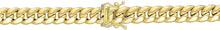 Load image into Gallery viewer, 10k Yellow Gold 7.3mm Semi Solid Miami Cuban Chain Necklace
