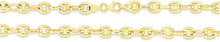 Load image into Gallery viewer, Floreo 10k Yellow Gold 6.5mm Puff Mariner Link Bracelet
