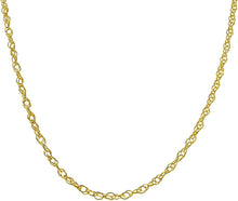 Load image into Gallery viewer, Flore 14k Fine Gold Ultra Thin Delicate Carded Rope Chain Necklace

