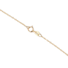 Load image into Gallery viewer, 14k Yellow Gold Cable Chain Necklace Multi-stone Gemstone Ovel and Round Shape
