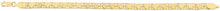 Load image into Gallery viewer, 10k Yellow Gold Double Link with Mirror Heart Charm Bracelet
